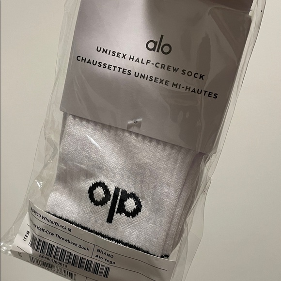 ALO Yoga Athletic Socks - Pink, Gray, White, Navy - Picture 5 of 7